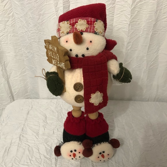 Christmas Decor, Santa and Snowman - Picture 2 of 5